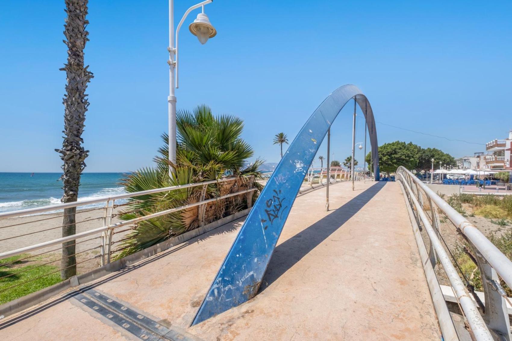 Apartamento En La Playa Con Terraza Málaga Exterior foto